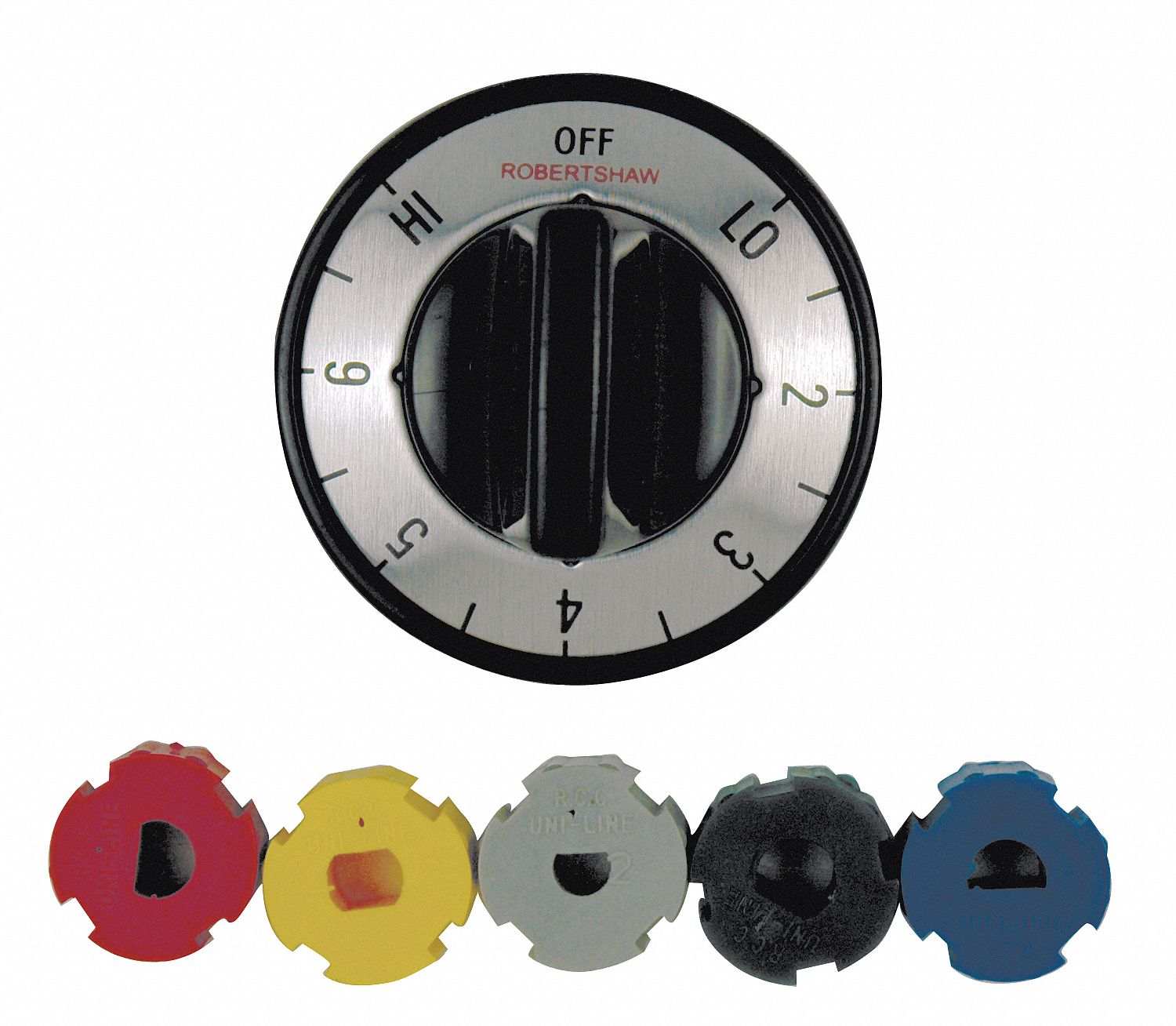 (24) DIAL KIT ELEC BLACK LO-HI - 